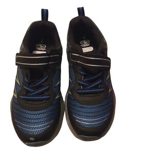Kids Blue and Black Athletic Shoes
